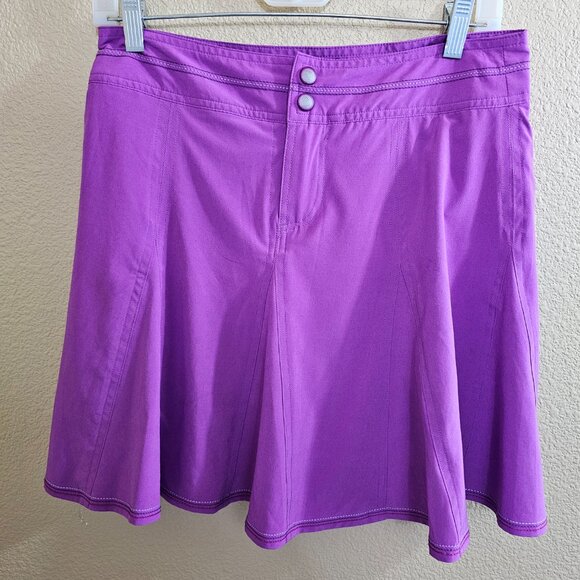 TITLE NINE Purple Nimblene Skort  Swing Skirt~Size 2 - Picture 9 of 11